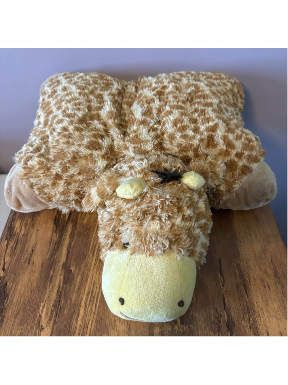 Pillow Pet Giraffe 18" Plush Retired 2010 Original Full-Size